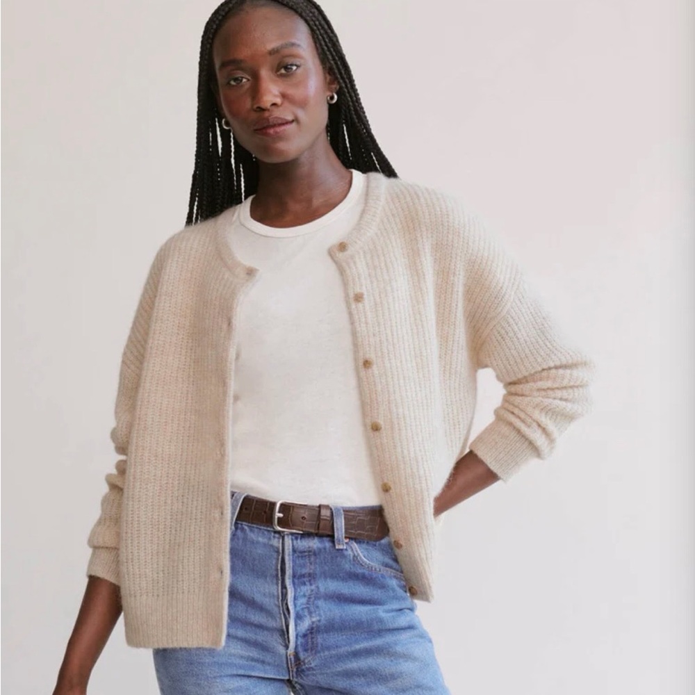 Jenni Kayne Hayes Crewneck Cardigan